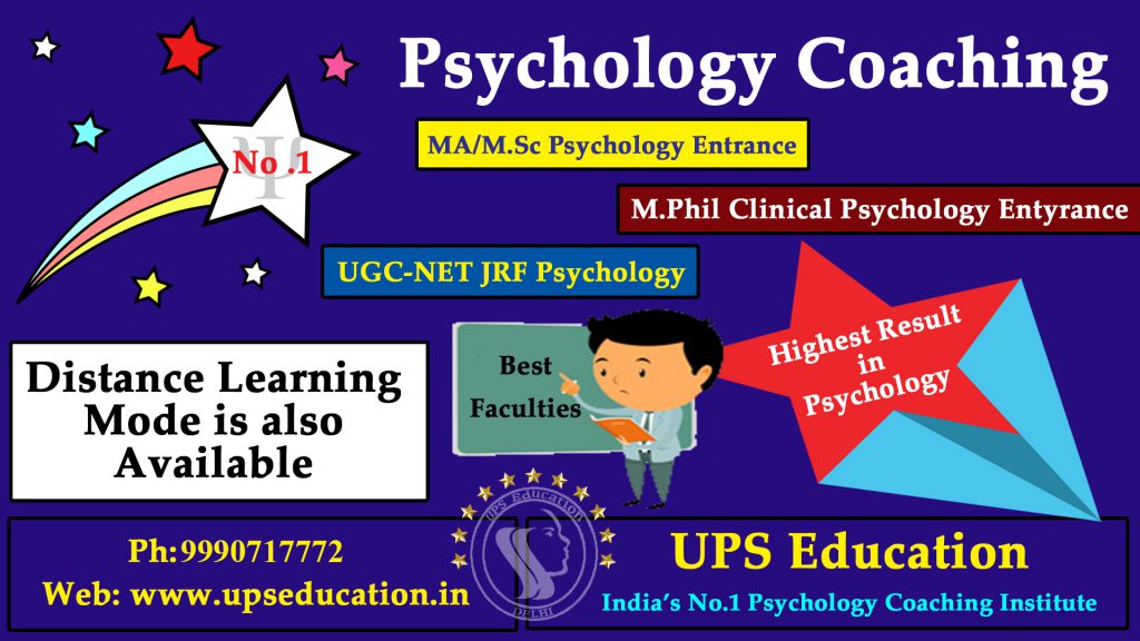 Best Psychology Coaching in India - UPS Education