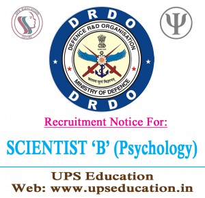 vacancy in DRDO-for psychology Students