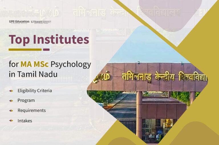 Top Institutes For MA MSc Psychology In Tamil Nadu UPS Education