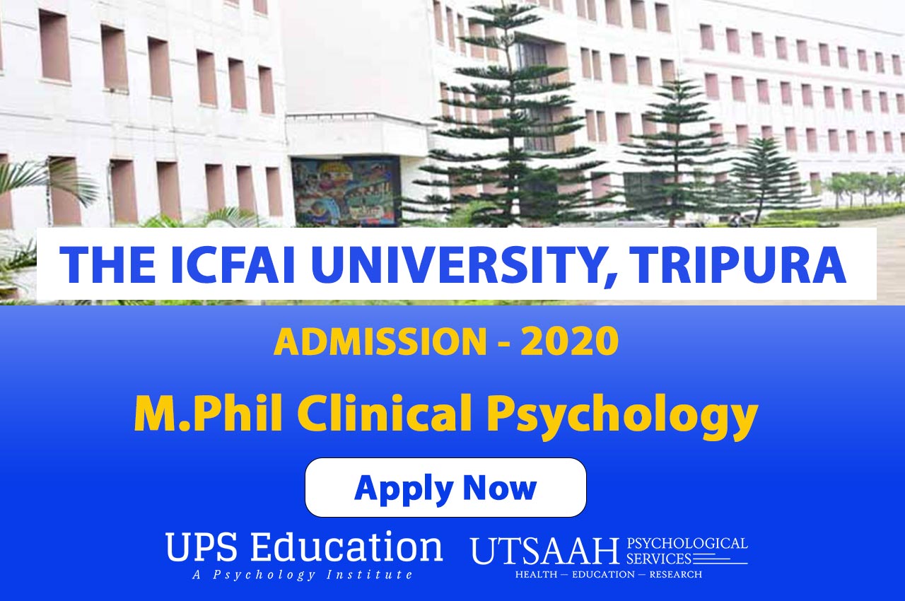 M.Phil Clinical Psychology Tripura admission