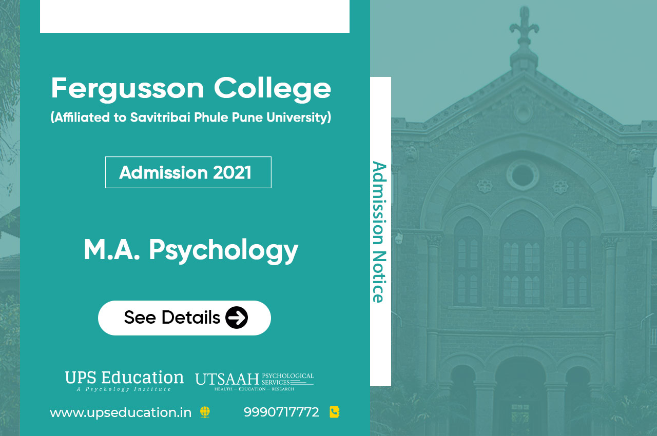 Fergusson College MA Psychology Admission 2021 – UPS Education