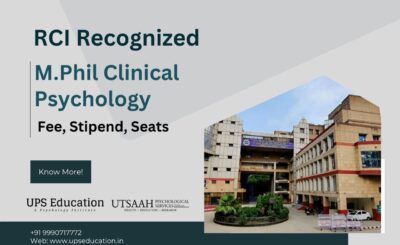 M.Phil Clinical Psychology in India: Fee, Stipend, Seats