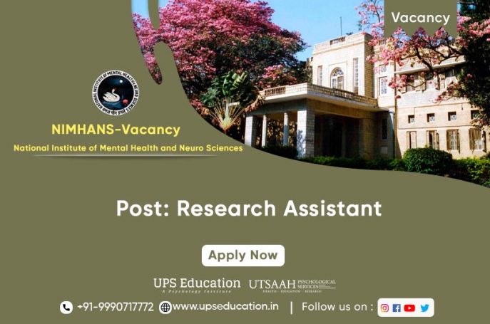 research assistant jobs in nimhans