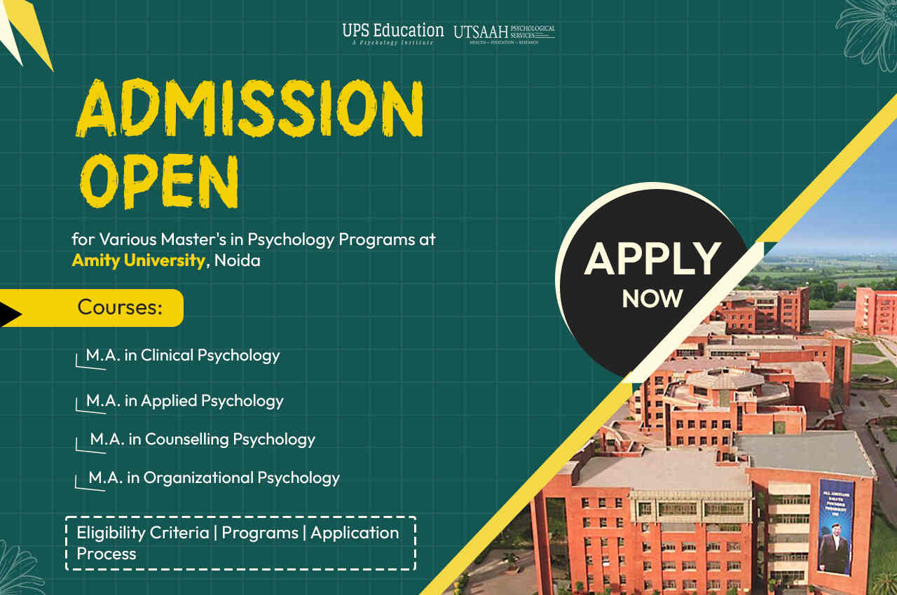 Admissions Notification For Masters In Psychology 