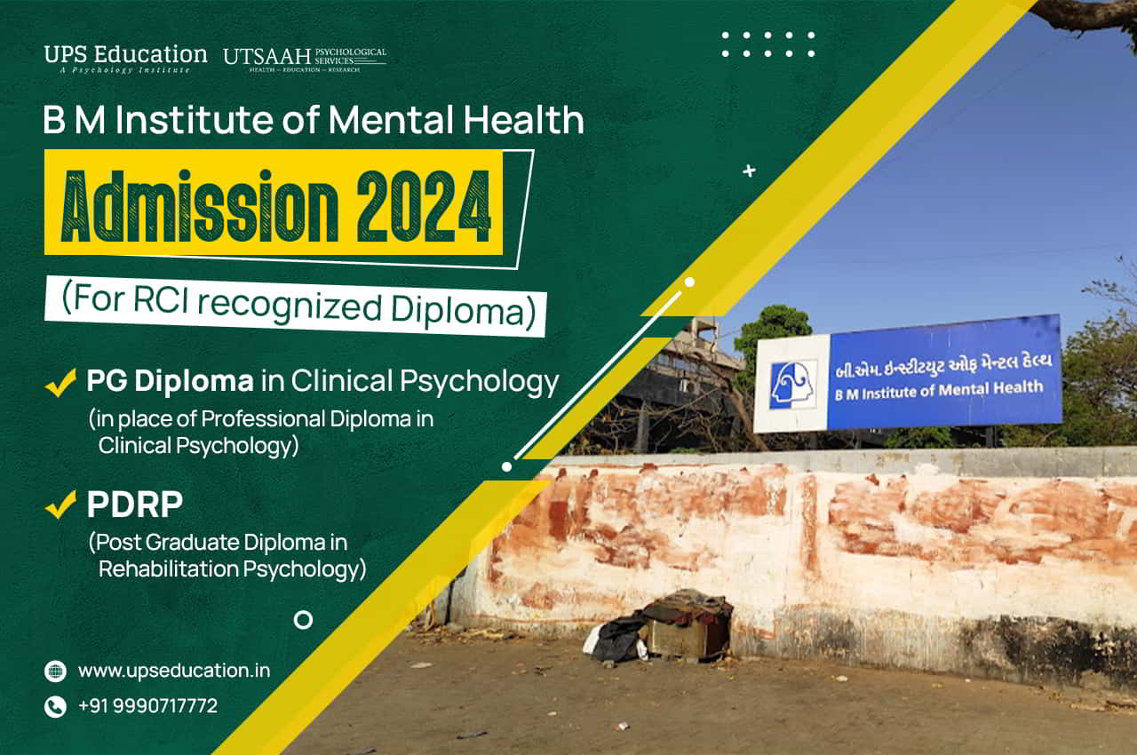 BM Institute PG Diploma Clinical Psychology Admission 2024 - UPS Education