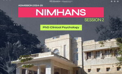 NIMHANS Ph.D Clinical Psychology 2024