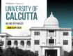 University of Calcutta MA/MSc Psychology Admission 2024