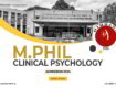 DIMHANS M.Phil Clinical Psychology Admission 2024