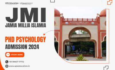 PhD Psychology Admission 2024 at JMI Delhi