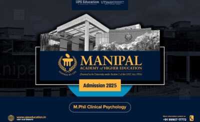 Manipal M.Phil Clinical Psychology Admission 2024