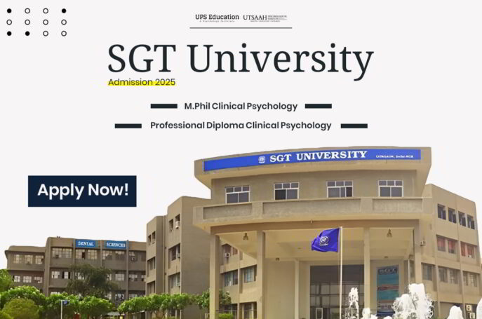 SGT University M.Phil Clinical Psychology Admission 2025