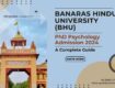 BHU PhD Psychology Admission 2024