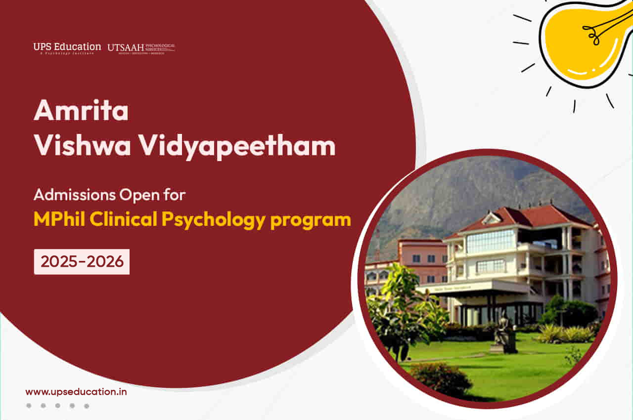 Amrita Vishwa Vidyapeetham M.Phil Clinical Psychology Admission 2025