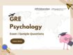 GRE Psychology Question Papers