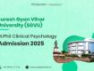 SGVU M.Phil Clinical Psychology 2025