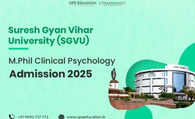 SGVU M.Phil Clinical Psychology 2025